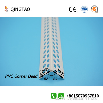 Strip perlindungan sudut bagian dalam PVC